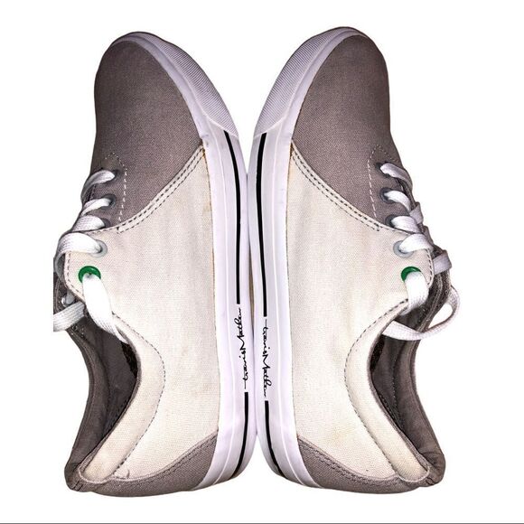 TRAVIS MATHEW GOLF CANVAS STEADMEN SHOES GREY 9 - Picture 5 of 10